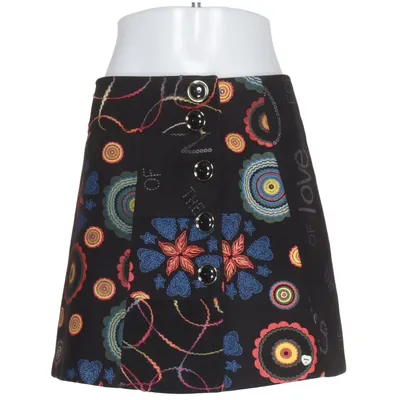 Nederdel (Sort, Flerfarvet) fra Joe Browns Elastan, Polyester, Viscose