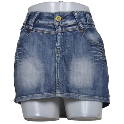 Spijkerrok (Blauw) van Jeans Katoen, Elastaan