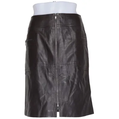 Jupe en cuir (Marron) de St Emile Cuir, Polybutylène, Viscose