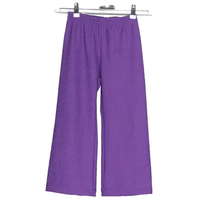 Palazzo broek (Lila) van Salty Stitch Elastaan, Polyester