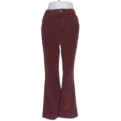 Corduroy broek (Lila) van New Look Denim Katoen, Elastaan