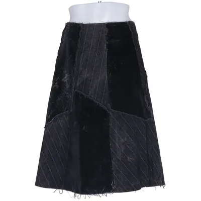 Kjol (Grå, Svart) från Suksess Elastan, Polyester, Viskos