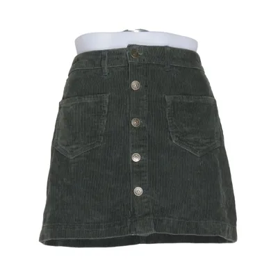 Rok (Groen) van ONLY Blue Denim Katoen