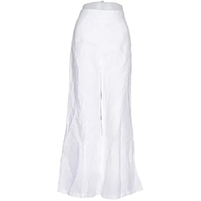 Pantalon patte d'éléphant (Blanc) de Dissh Lin, Viscose