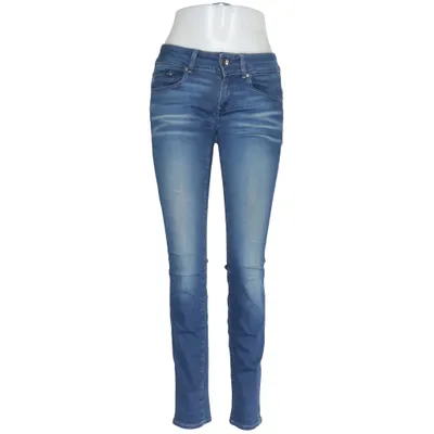 Spijkerbroek (Blauw) van G-Star Raw Katoen, Elastaan, Leer, Polyester