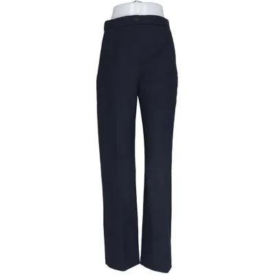 Kostuumbroek (Blauw) van Sézane Katoen, Elastaan, Polyester, Wol