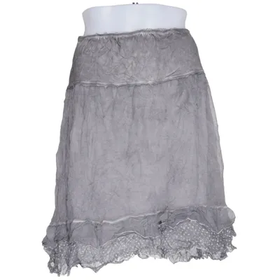 Jupe (Gris) de Tredy Coton, Élasthane, Polyamide
