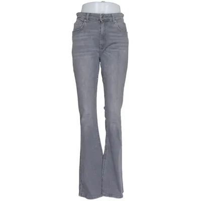 Spijkerbroek (Grijs) van ONLY Blue Denim Katoen, Elastaan, Leer