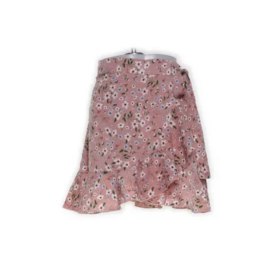 Jupe portefeuille (Rose, Multicolore) de Zaful Polyester