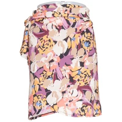 Wrap skirt (Multicolored) from Malabay Elastane, Polyester