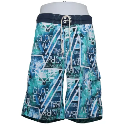 Shorts de bain (Bleu, Vert, Blanc) de Outfitters Nation Polyester
