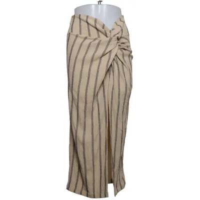 Jupe (Beige, Multicolore) de H&M Trend Élasthane, Polyester