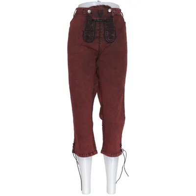Lederhosen (Röd) från Laura Torelli Collection Bomull, Elastan, Polyester