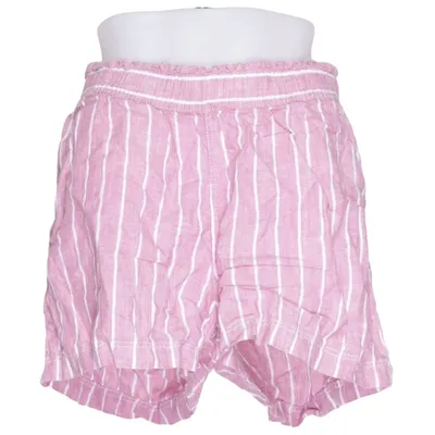 Pyjamashorts (Roze, Wit) van H&M Premium Quality Linnen, Katoen