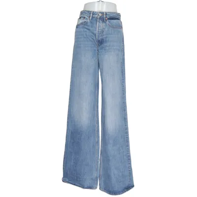 Jeans (Blå) från Denham Bomull, Skinn, Polyester