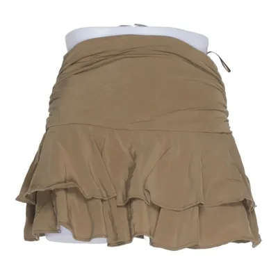 Skirt (Brown) from Zara Cotton, Polyester