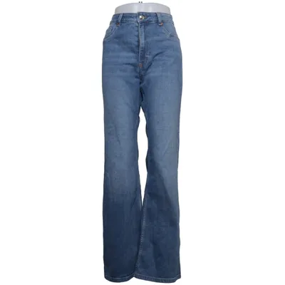 Jeans (Blå) från Divided by H&M Bomull, Elastan, Polyester