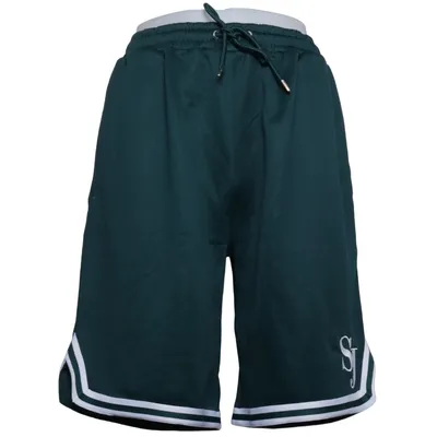 Short de basketball (Vert) de Sean John Coton, Polyester