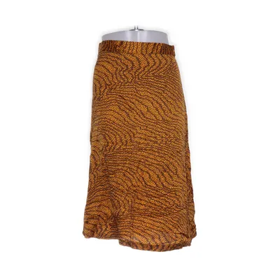 Jupe (Jaune, Marron, Noir) de Levate Viscose