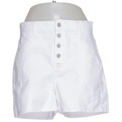 Jeansshorts (Hvid) fra Anika Teller x NA-KD Bomuld, Polyester