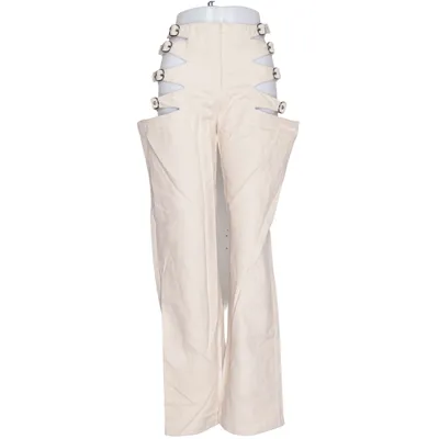 Pants (Beige) from Defi Cotton