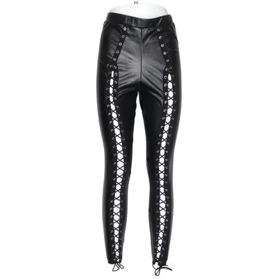 Leren broek (Zwart)