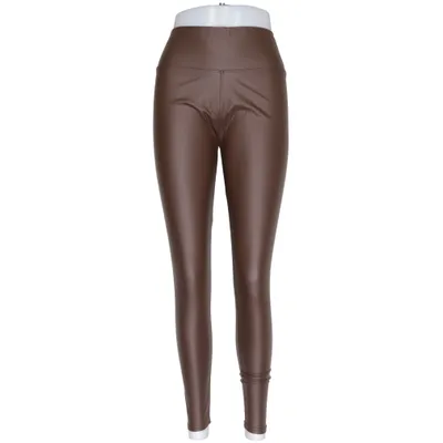 Leggings (Braun) von Yu & Me Elasthan, Polyamid, Polyurethan