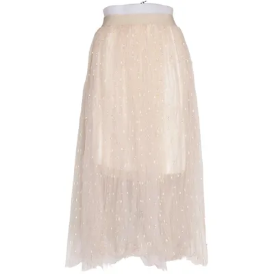 Tulle skirt (Beige) from Elise Polyester