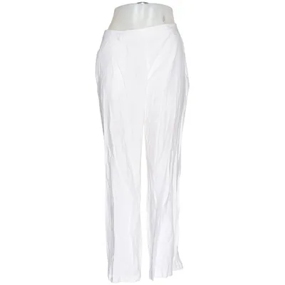 Palazzo pants (White) from DeVille Linen, Viscose