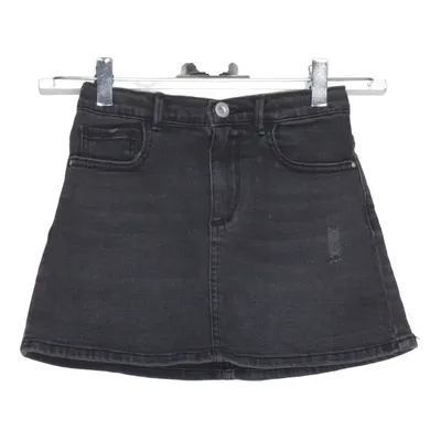 Jeanskjol (Grå) från Zara Kids Denim Collection Bomull, Elastan