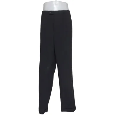 Kostuumbroek (Zwart) van Mario Barutti Elastaan, Polyester, Viscose, Wol