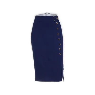 Nederdel (Blå) fra Karen Millen Elastan, Polyester, Viscose