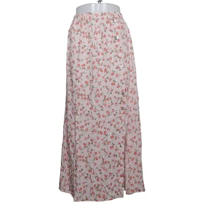 Maxi rok (Roze, Wit, Groen) van Garconne Viscose