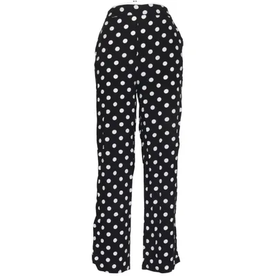 Palazzo pants (Black, White) from VILA Clothes Viscose