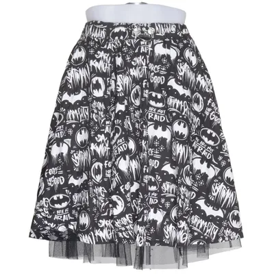 Rok (Zwart, Wit) van Batman Katoen, Elastaan, Polyester