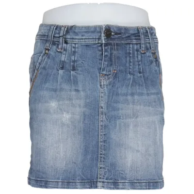 Jupe en jean (Bleu) de Garcia Coton, Élasthane