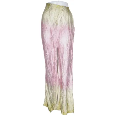 Palazzo broek (Roze, Groen, Meerkleurig) van Zara Viscose