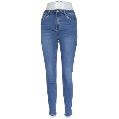 Jean (Bleu) de Nina Carter Coton, Élasthane, Polyester, Viscose