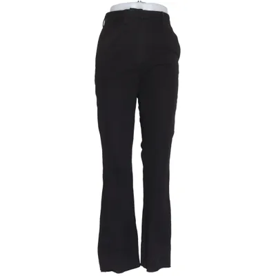 Kostuumbroek (Zwart) van Massimo Dutti Bamboo, Katoen, Elastaan