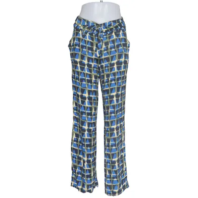 Pants (Blue, Green, Multicolored) from Zilch Viscose
