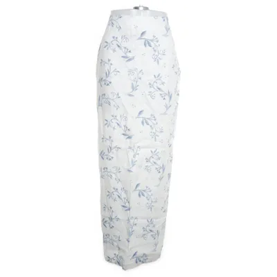 Långkjol (Vit, Blå) från NA-KD Linne