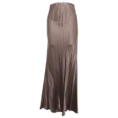 Långkjol (Brun) från Carin Wester Polyester, Viskos