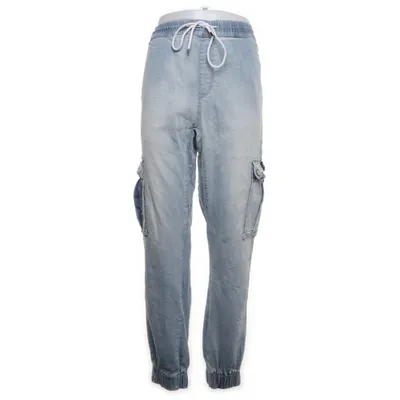 Cargo broek (Blauw) van WeSC Katoen, Elastaan