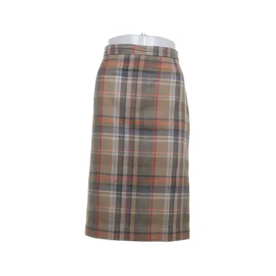 Skirt (Beige, Multicolored) from Frankenwälder Wool