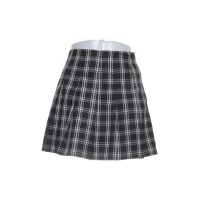 Nederdel (Sort, Hvid) fra Divided by H&M Elastan, Polyester