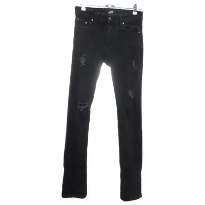 Jeans (Svart) från Denim Project Bomull, Elastan