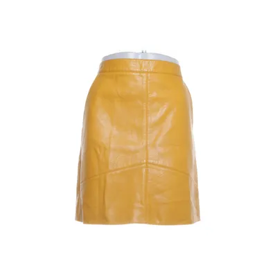 Skirt (Yellow) from Zara Basic Polyester, Polyurethane, Viscose