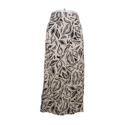 Nederdel (Beige, Sort) fra Ever Me Viscose