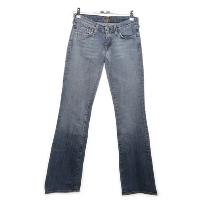 Jeans (Blå) från 7 for All Mankind Bomull, Polyuretan