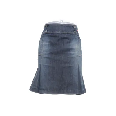Denim skirt (Blue) from Miss Sixty Cotton, Elastane, Tencel